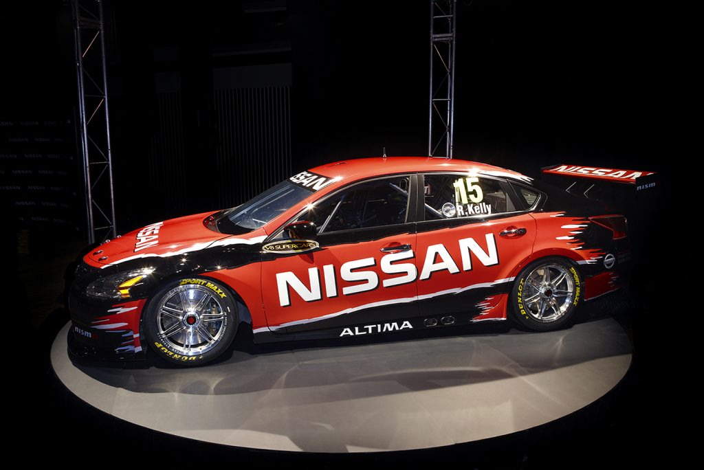 Twenty years after it was ousted from Australian touring car racing, Nissan is back as the third manufacturer in what has been the Ford-Holden V8 Supercar championship. Twenty years after it was ousted from Australian touring car racing, Nissan is back as the third manufacturer in what has been the Ford-Holden V8 Supercar championship.